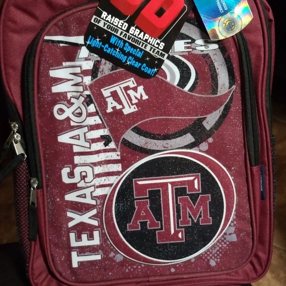 Texas A & M Bookbag